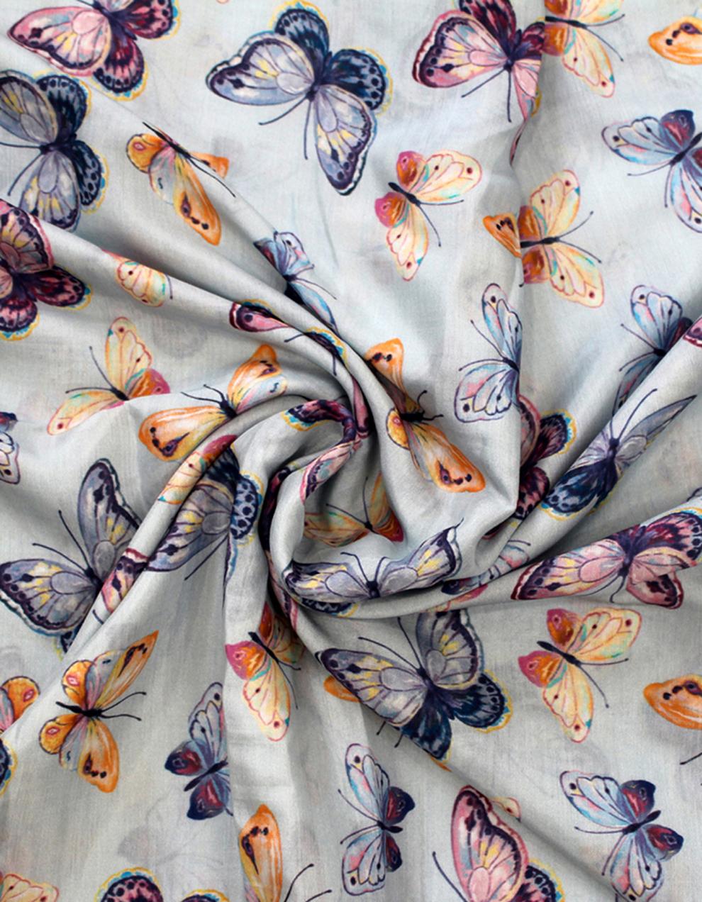 Multicolor Viscose Unstitched Fabric for Men & Women's Shirt/Kurta/Top/Kameez FB71
