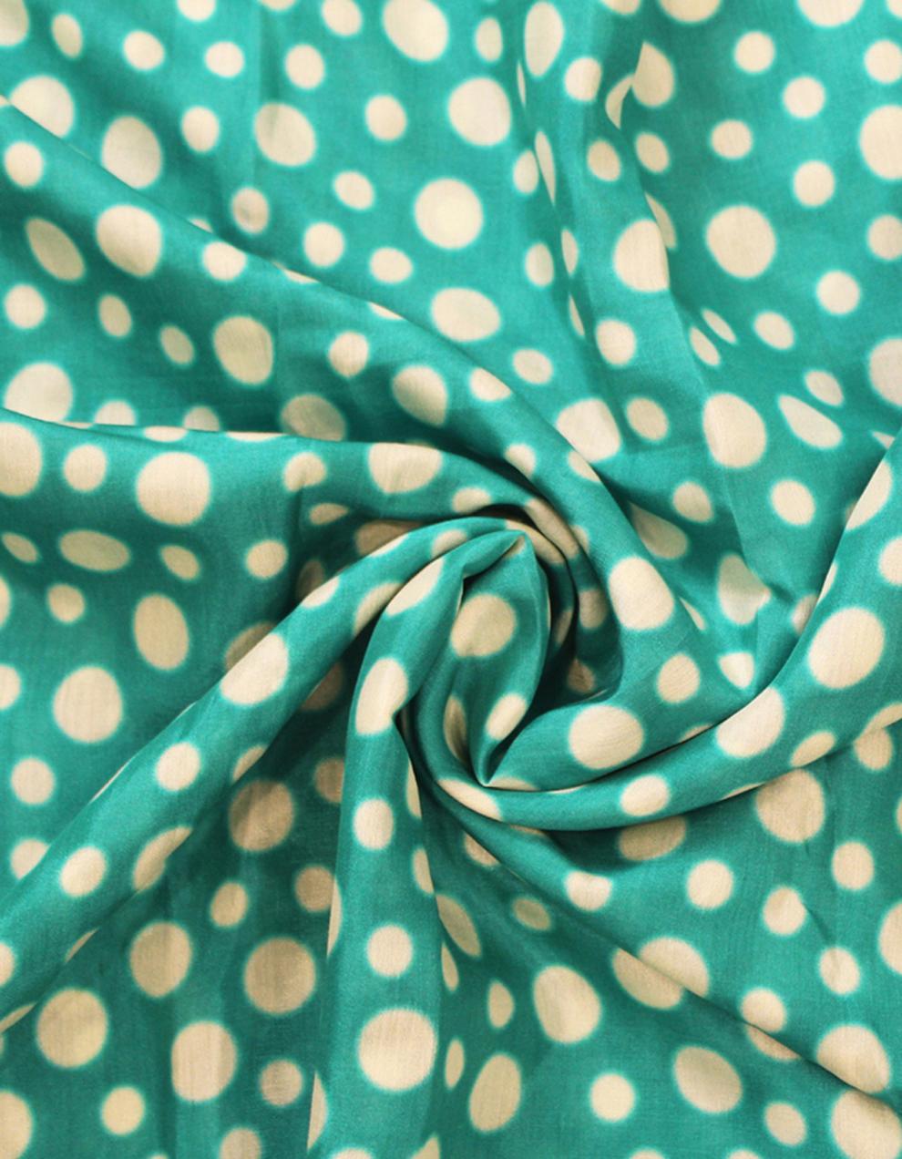 Rama Blue Viscose Unstitched Fabric for Men & Women's Shirt/Kurta/Top/Kameez FB75