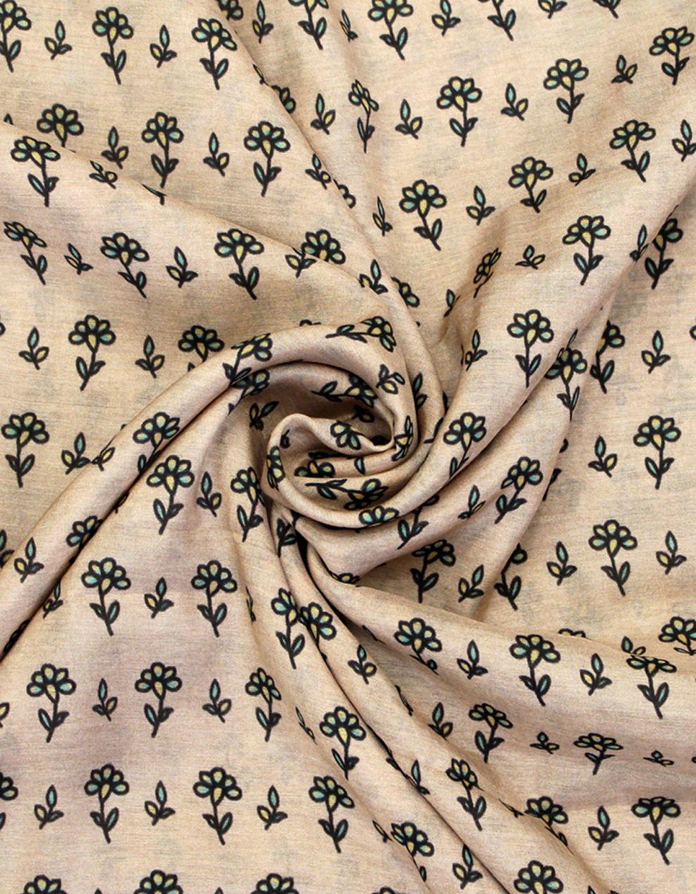 Peach Viscose Unstitched Fabric for Men & Women's Shirt/Kurta/Top/Kameez FB72