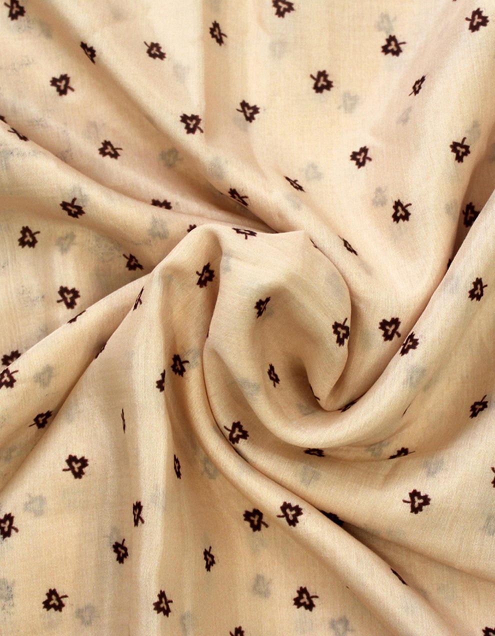 Peach Viscose Unstitched Fabric for Men & Women's Shirt/Kurta/Top/Kameez FB67