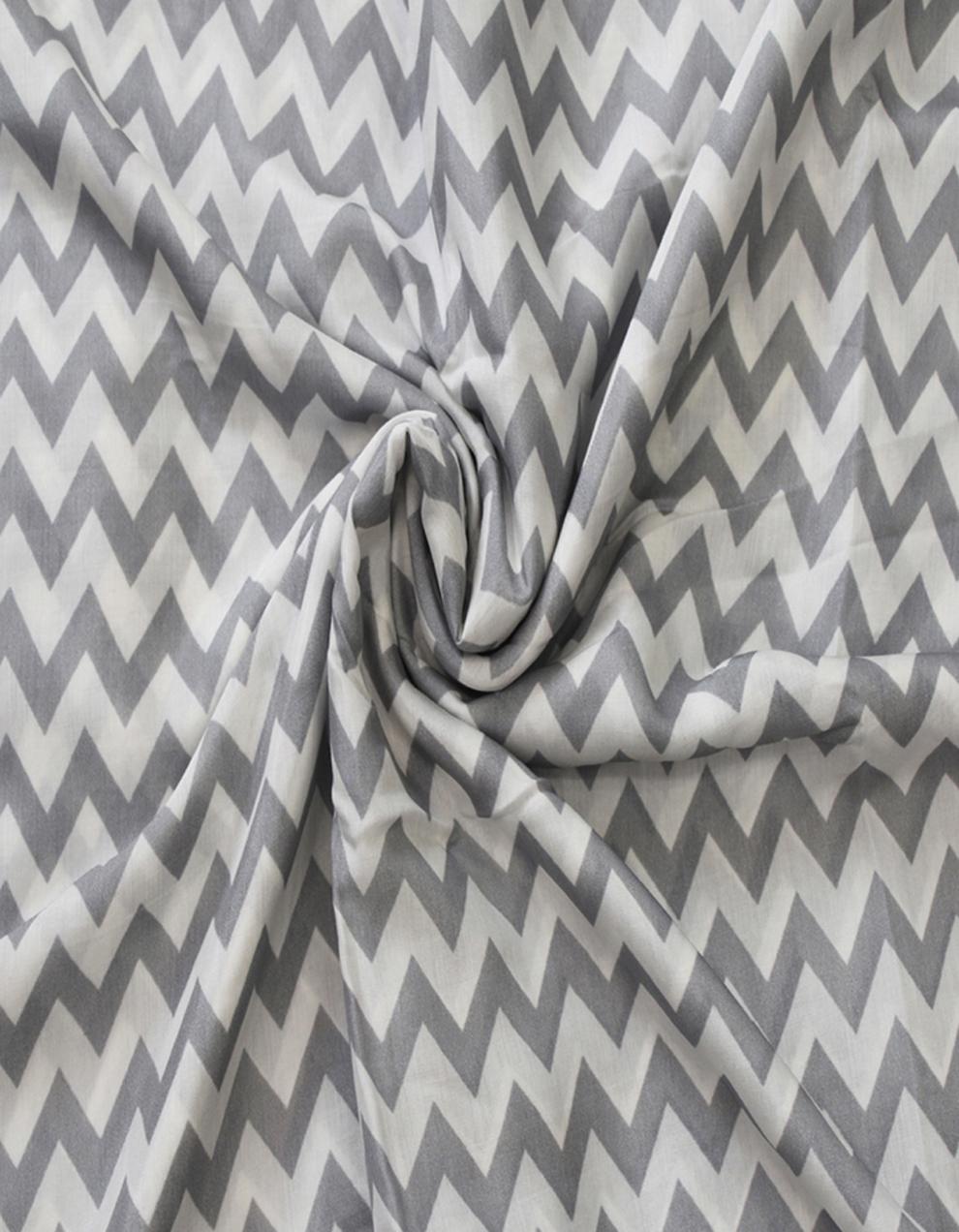 Grey Viscose Unstitched Fabric for Men & Women's Shirt/Kurta/Top/Kameez FB77