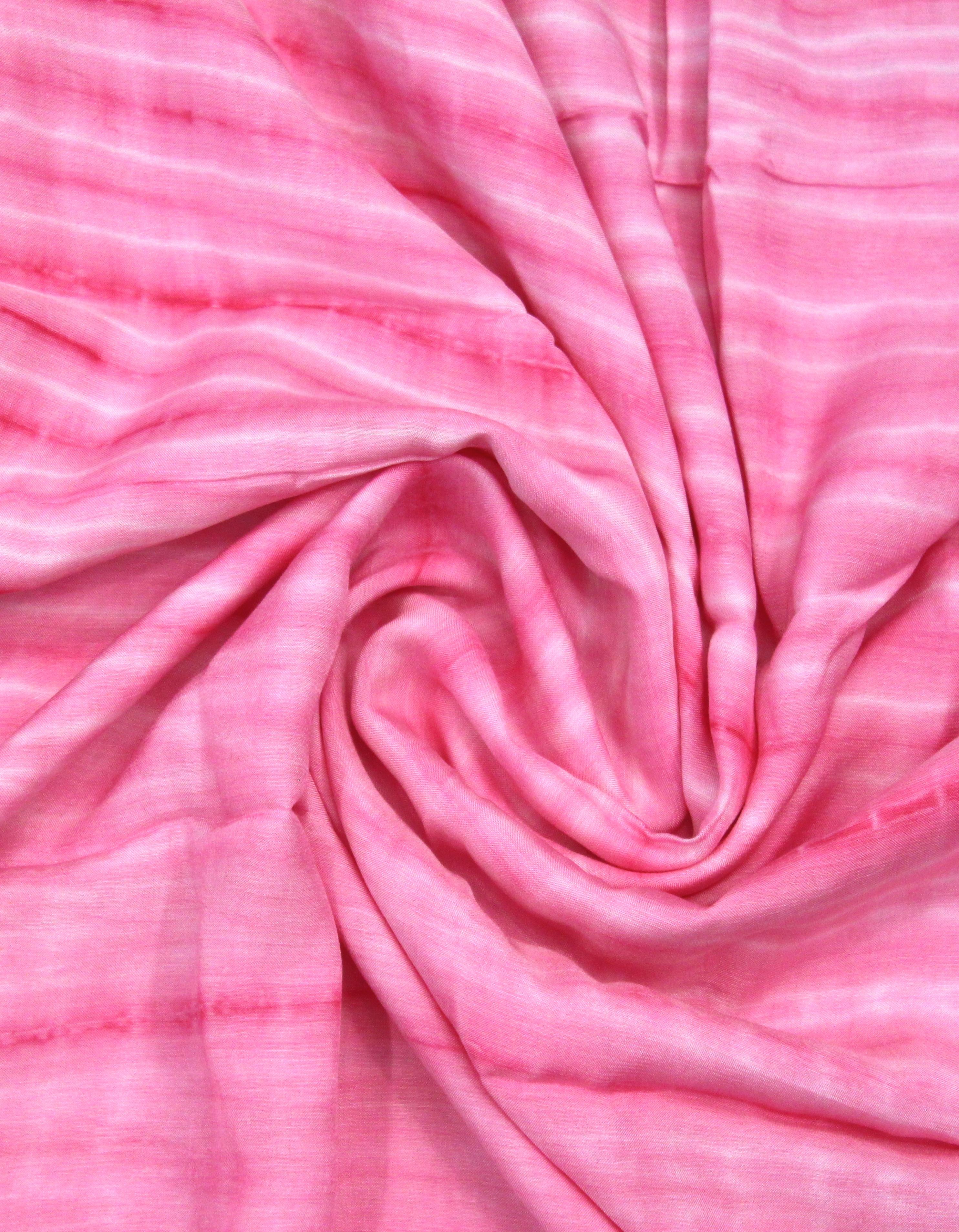 Rani Pink Muslin Unstitched Fabric for Men & Women's Shirt/Kurta/Top/Kameez FB117