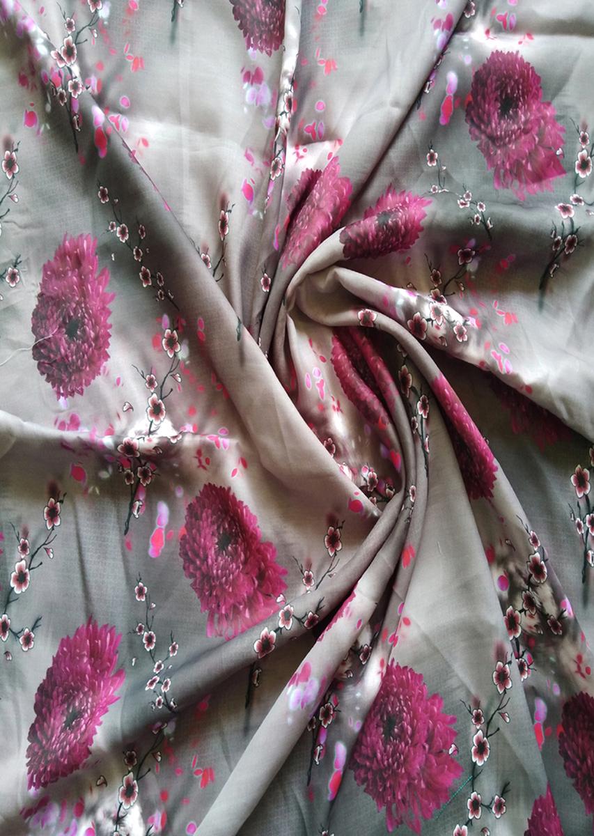 Multicolor Satin Unstitched Fabric for Men & Women's Shirt/Kurta/Top/Kameez FB19