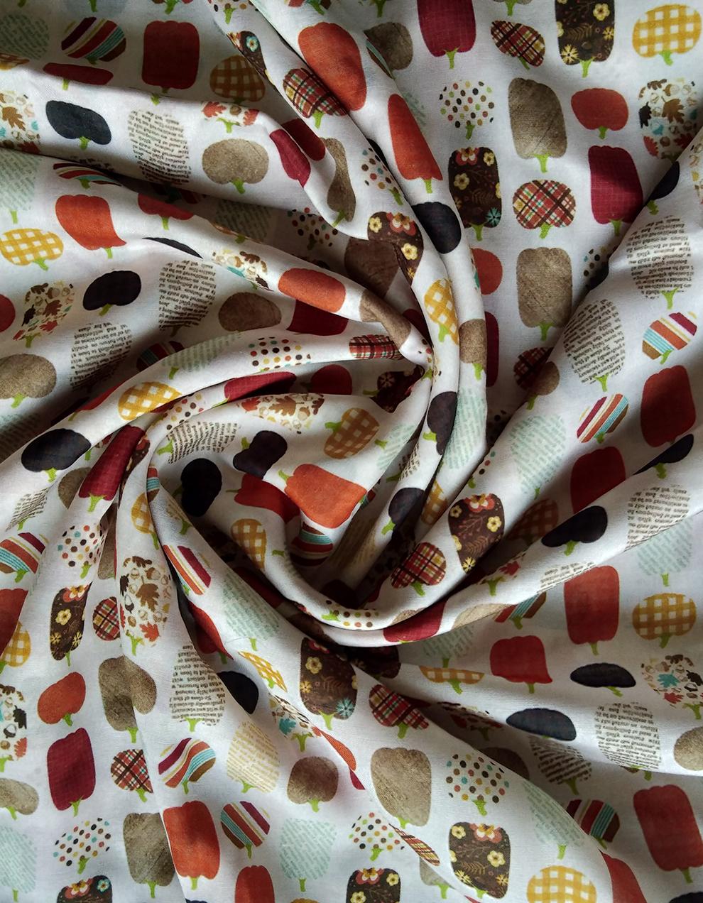 Multicolor Cotton Silk Unstitched Fabric for Men & Women's Shirt/Kurta/Top/Kameez FB35