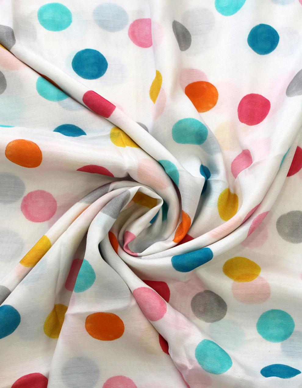Multicolor Viscose Unstitched Fabric for Men & Women's Shirt/Kurta/Top/Kameez FB52