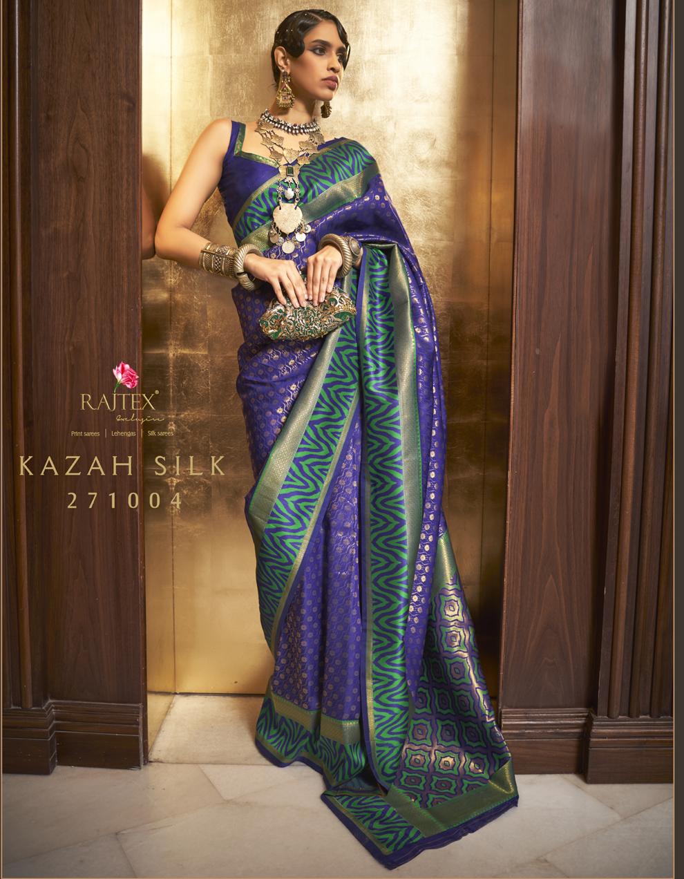 Purple PURE SILK Saree for Women With Blouse SD28233